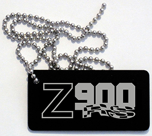 "Z900RS" logo tag